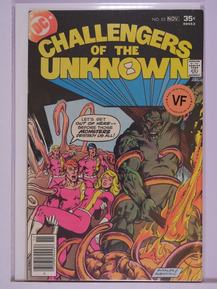 CHALLENGERS OF THE UNKNOWN (1958) Volume 1: # 0083 VF
