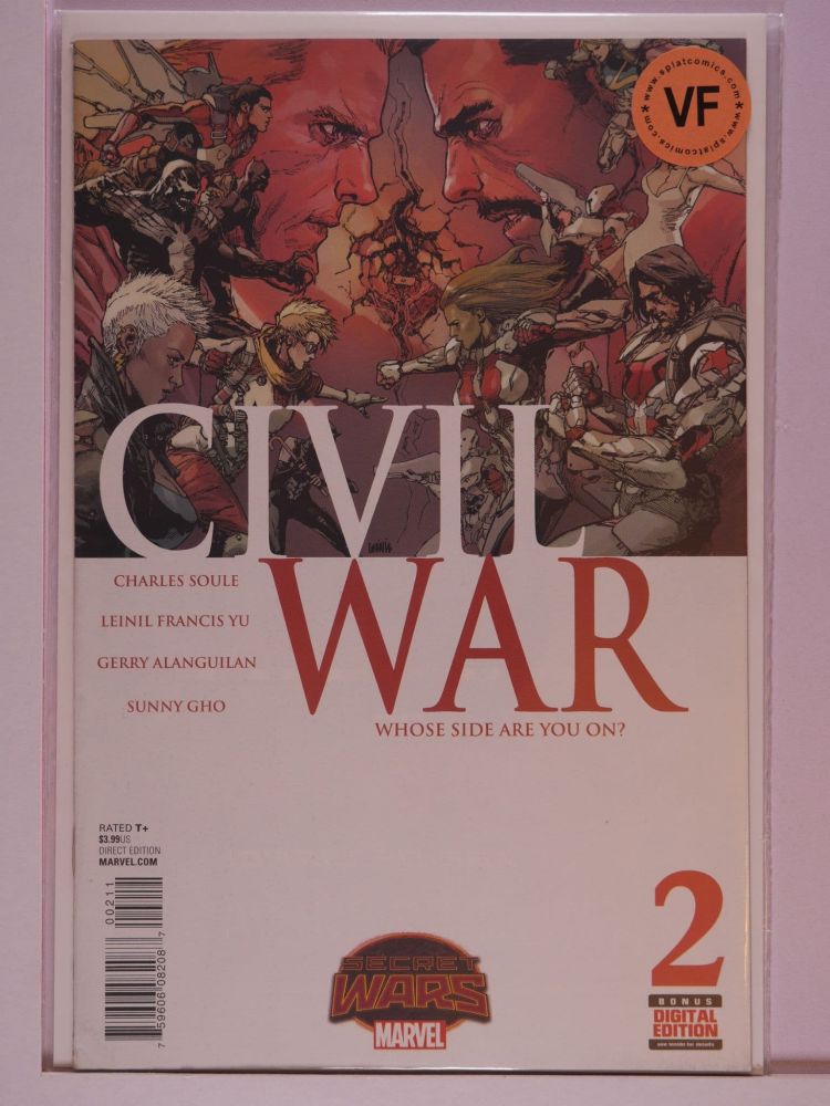 CIVIL WAR (2015) Volume 2: # 0002 VF