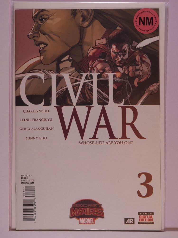 CIVIL WAR (2015) Volume 2: # 0003 NM