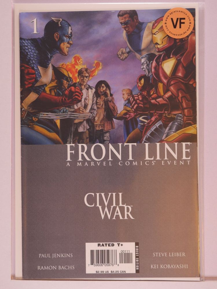 CIVIL WAR FRONTLINE (2006) Volume 1: # 0001 VF