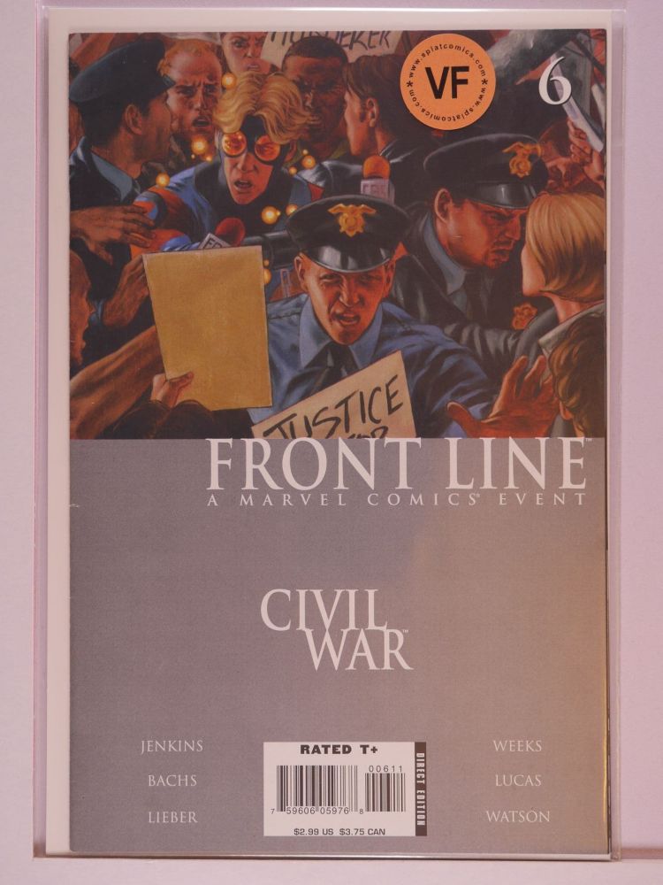 CIVIL WAR FRONTLINE (2006) Volume 1: # 0006 VF
