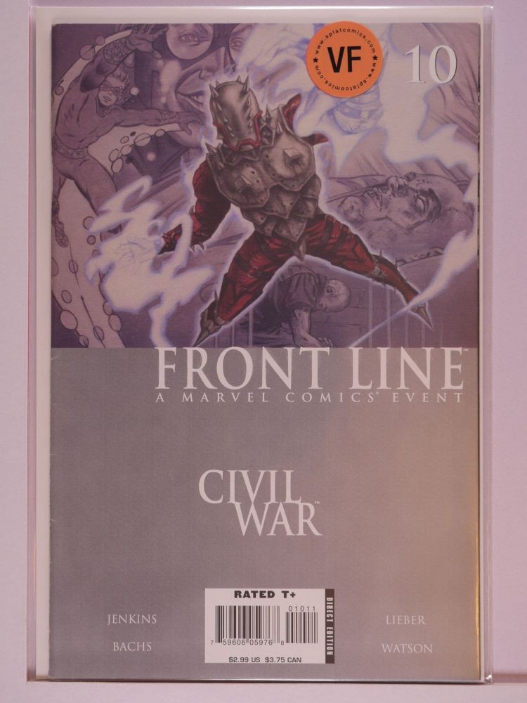 CIVIL WAR FRONTLINE (2006) Volume 1: # 0010 VF