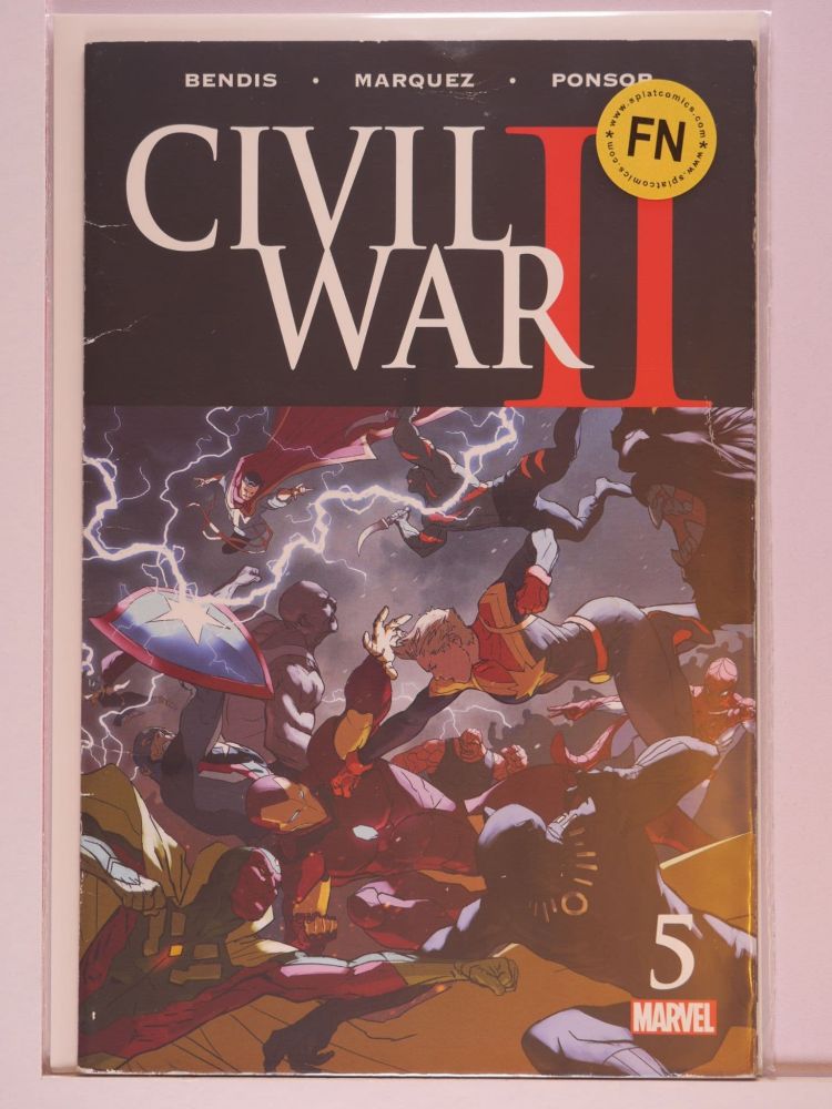 CIVIL WAR II (2016) Volume 1: # 0005 FN