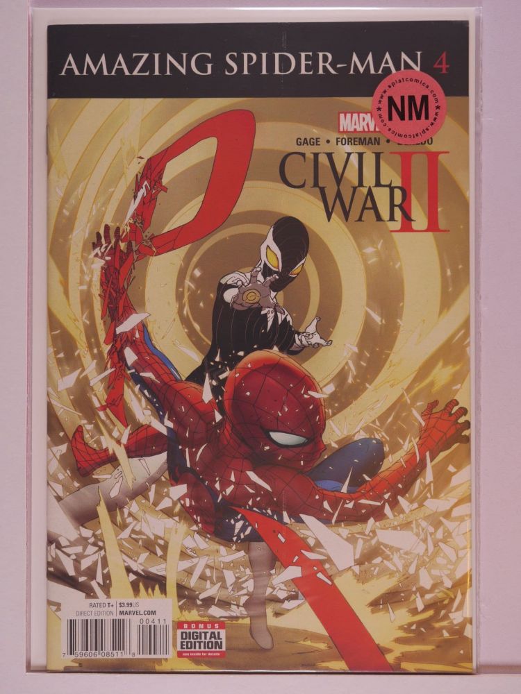 CIVIL WAR II AMAZING SPIDERMAN (2016) Volume 1: # 0004 NM