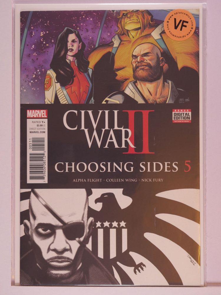 CIVIL WAR II CHOOSING SIDES (2016) Volume 1: # 0005 VF