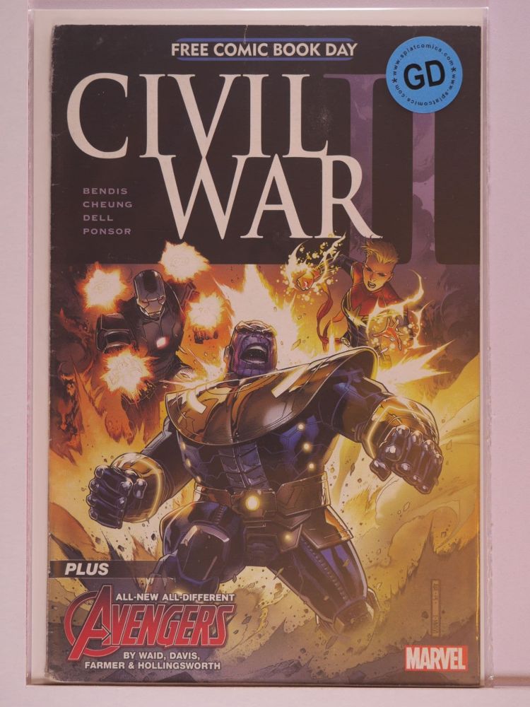 CIVIL WAR II FREE COMIC BOOK DAY (2016) Volume 1: # 0001 GD