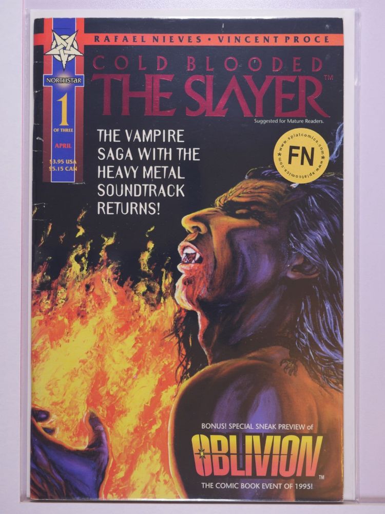 COLD BLOODED THE SLAYER (1995) Volume 1: # 0001 FN