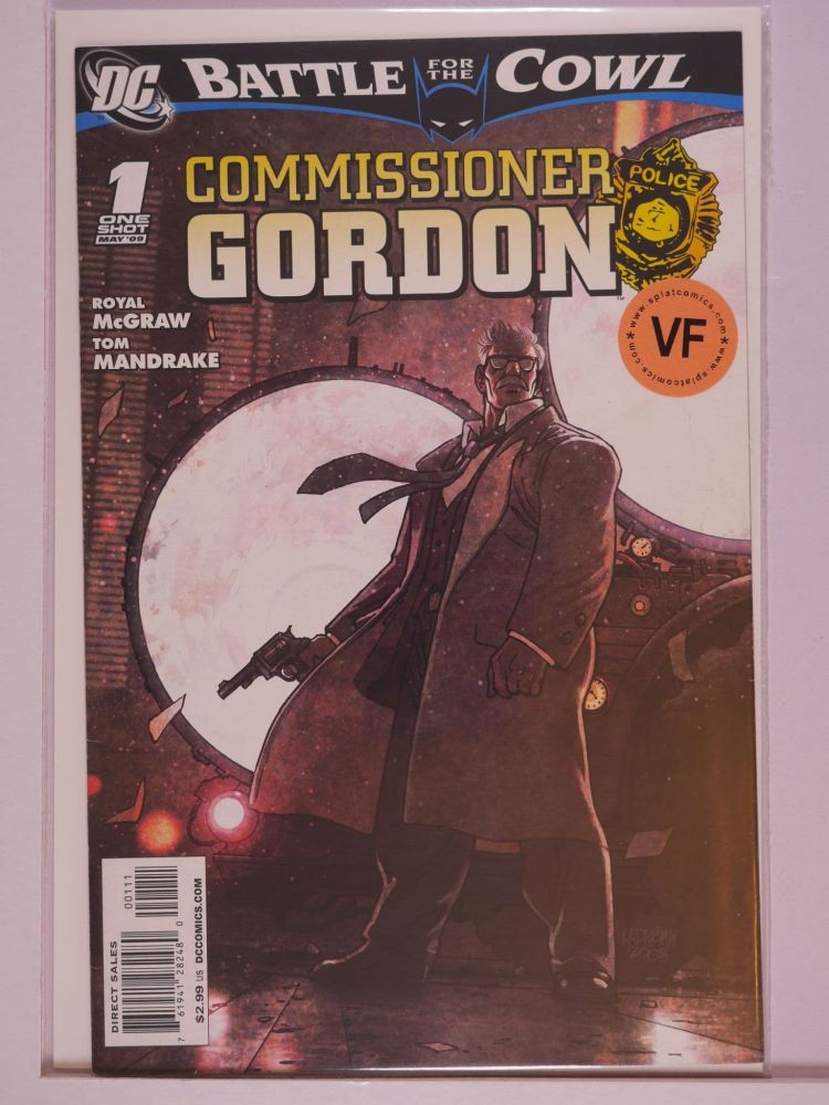 COMMISSIONER GORDON BATTLE FOR THE COWL (2009) Volume 1: # 0001 VF