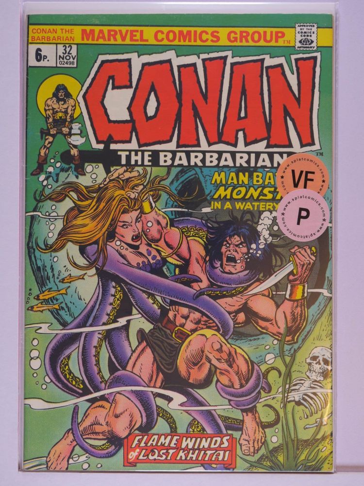 CONAN THE BARBARIAN (1970) Volume 1: # 0032 VF PENCE