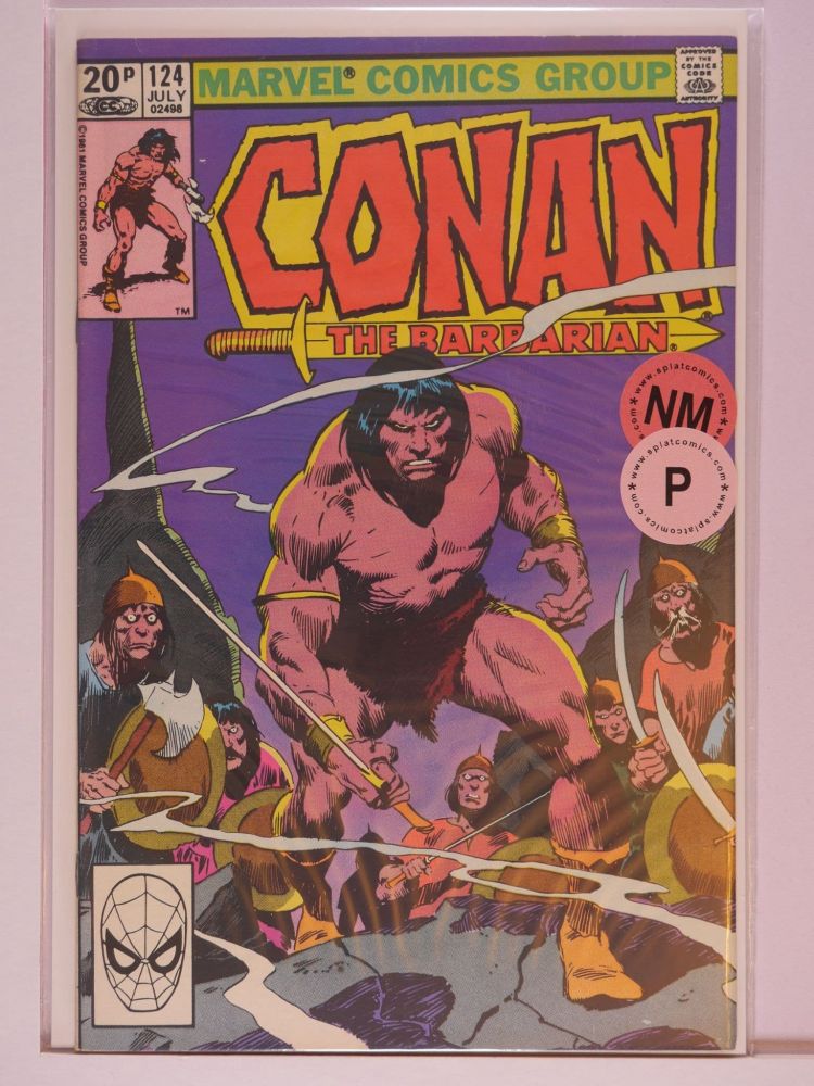 CONAN THE BARBARIAN (1970) Volume 1: # 0124 NM PENCE