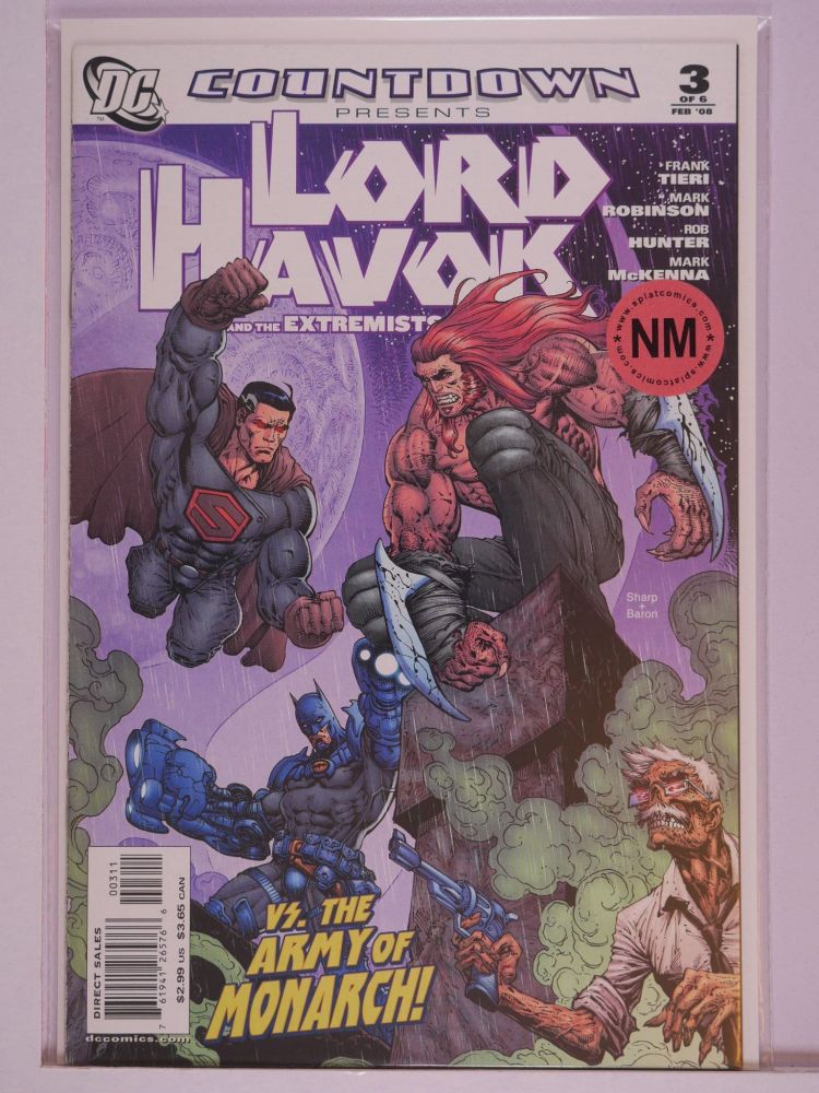 COUNTDOWN PRESENTS LORD HAVOK AND THE EXTREMISTS (2008) Volume 1: # 0003 NM