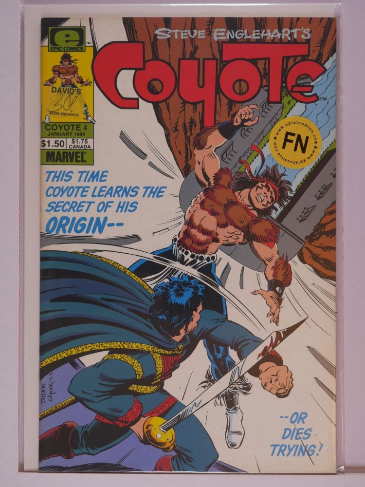 COYOTE (1983) Volume 1: # 0004 FN