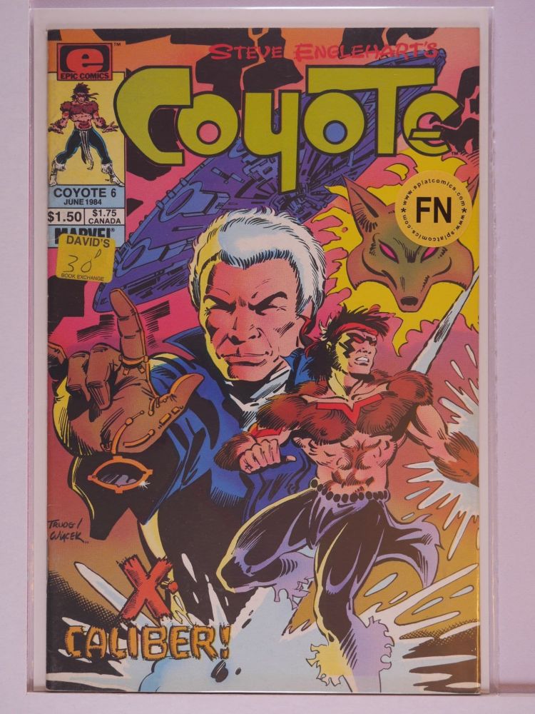 COYOTE (1983) Volume 1: # 0006 FN