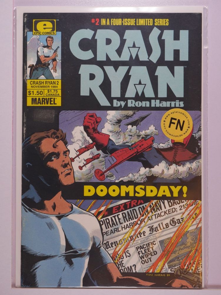 CRASH RYAN (1984) Volume 1: # 0002 FN