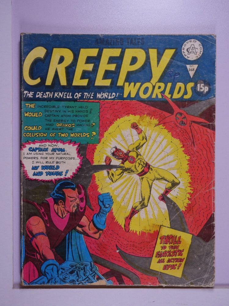 CREEPY WORLDS (1962) VOLUME 1: # 0168 VG