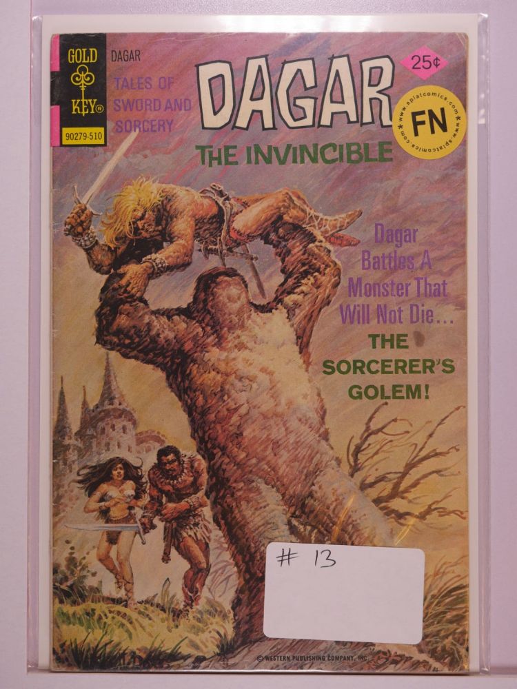 DAGAR THE INVINCIBLE TALES OF SWORD AND SORCERY (1972) Volume 1: # 0013 FN