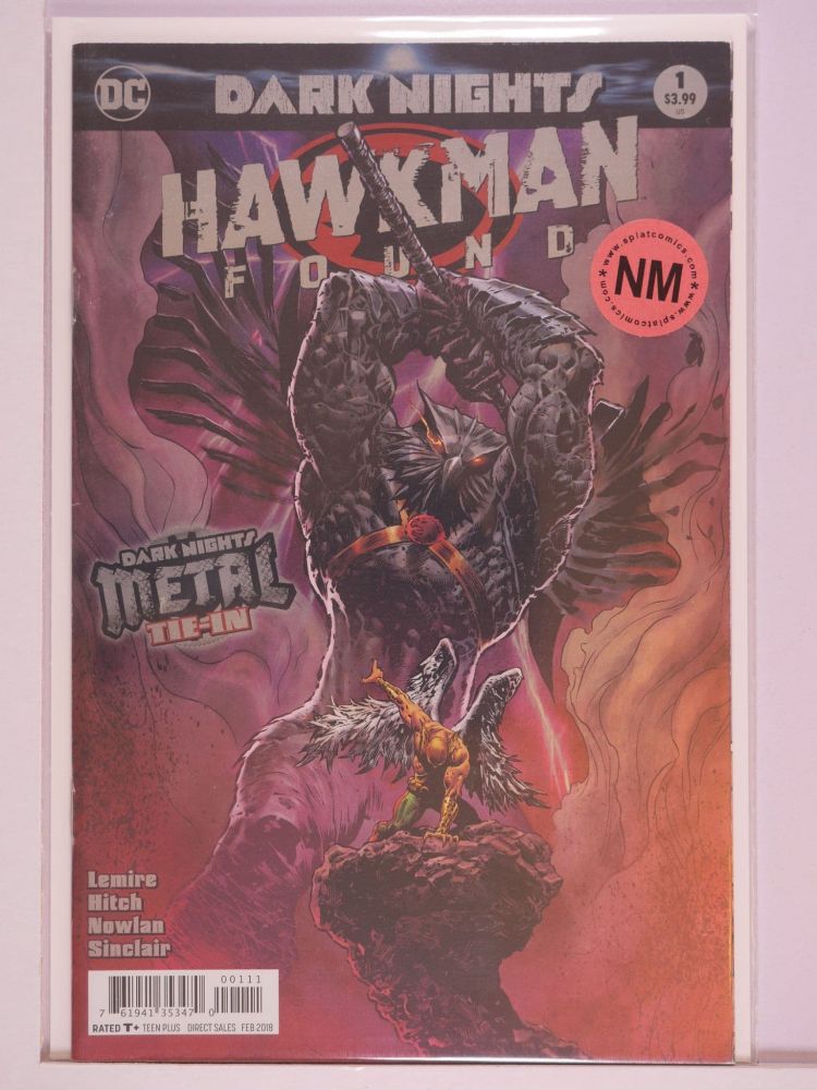 DARK NIGHTS HAWKMAN FOUND (2017) Volume 1: # 0001 NM