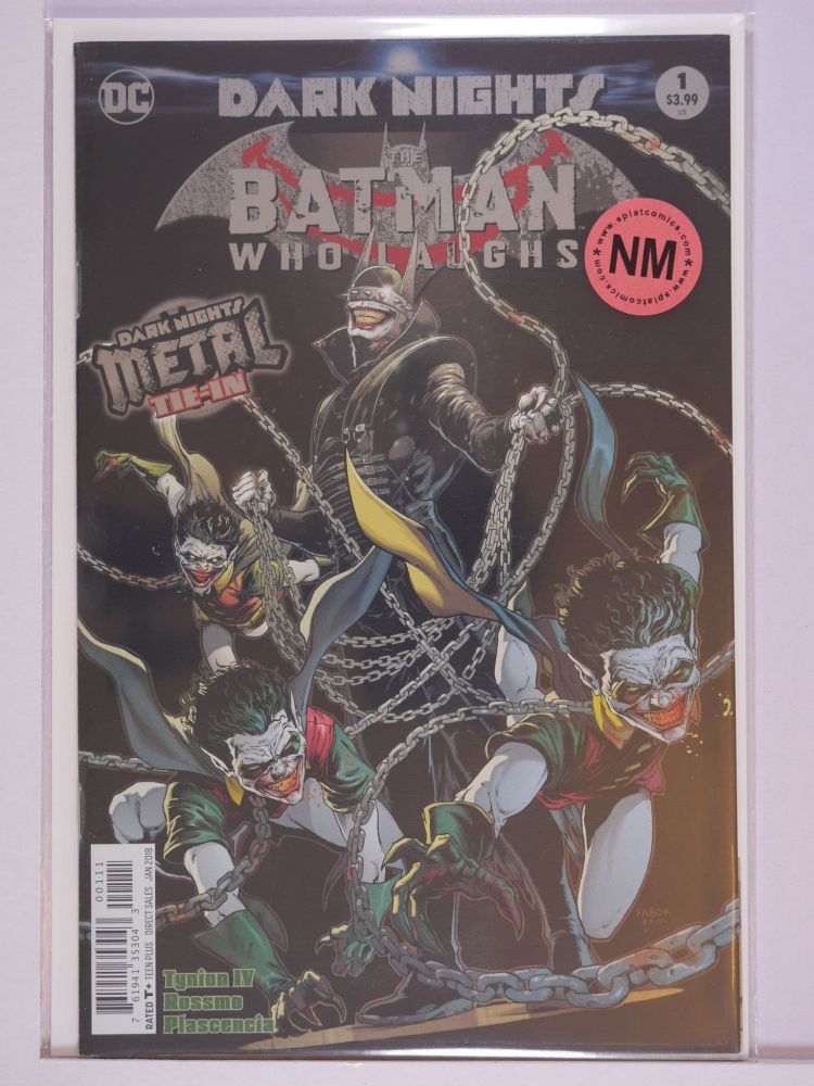 DARK NIGHTS THE BATMAN WHO LAUGHS (2017) Volume 1: # 0001 NM CHROMIUM COVER