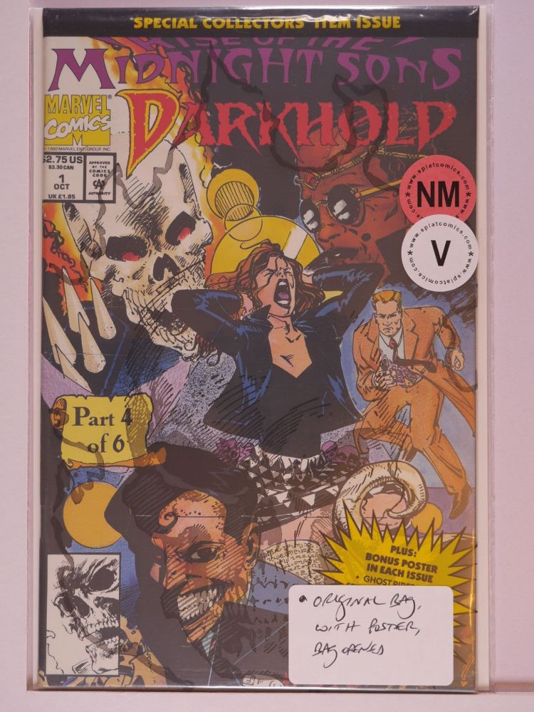 DARKHOLD (1992) Volume 1: # 0001 NM UNSEALED WITH POSTER VARIANT