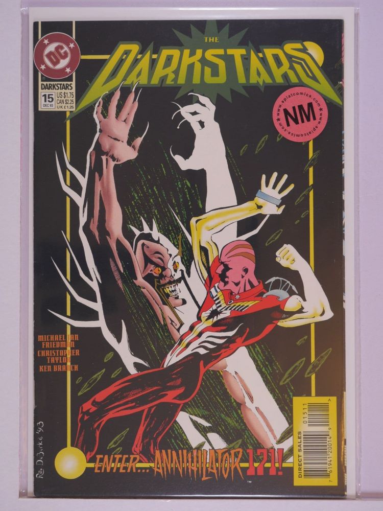 DARKSTARS (1992) Volume 1: # 0015 NM