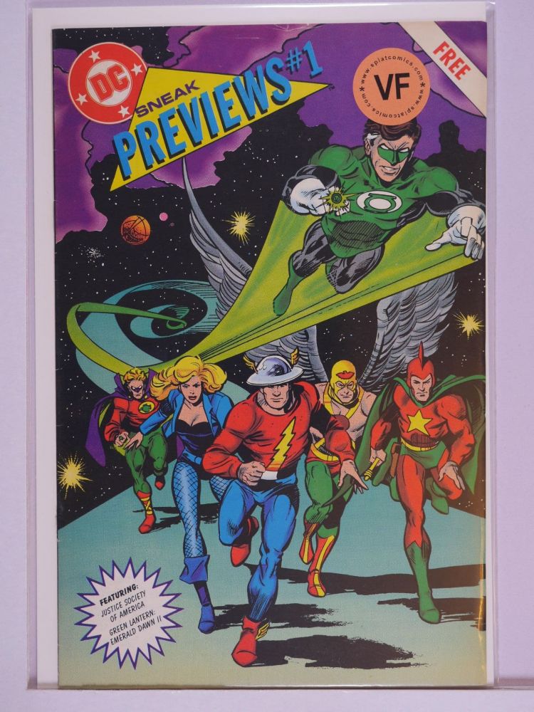 DC SNEAK PREVIEWS (1991) Volume 1: # 0001 VF