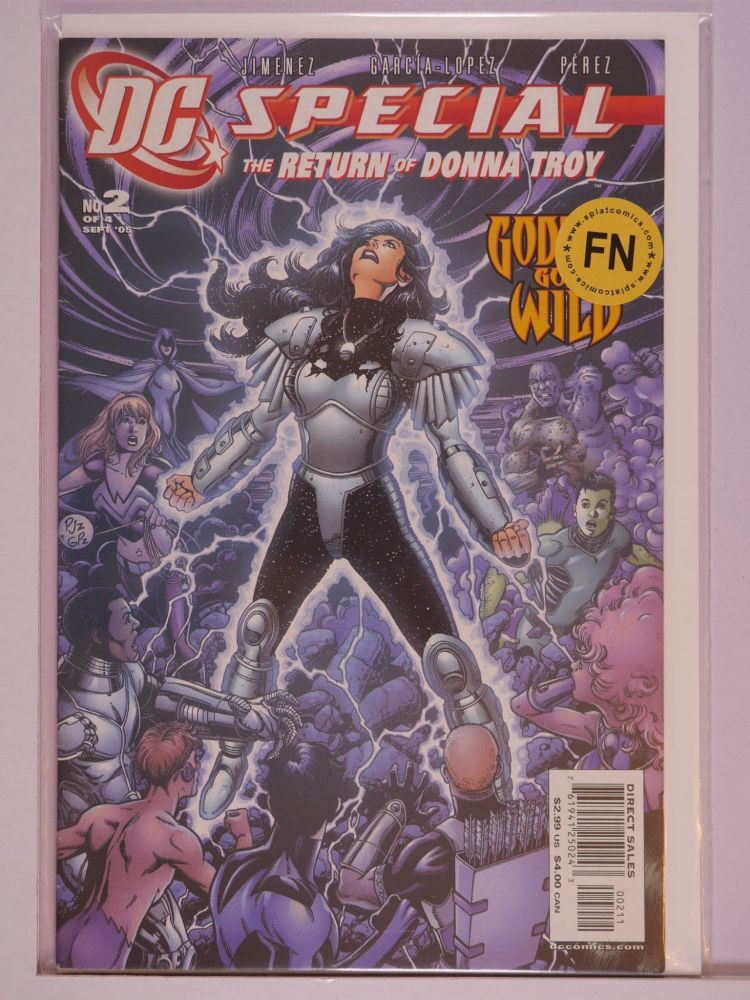 DC SPECIAL THE RETURN OF DONNA TROY (2008) Volume 1: # 0002 FN