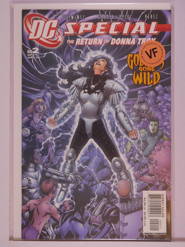 DC SPECIAL THE RETURN OF DONNA TROY (2008) Volume 1: # 0002 VF