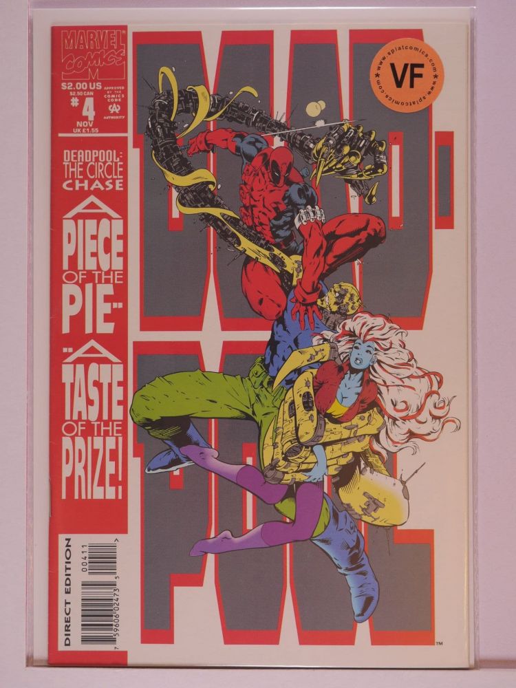 DEADPOOL THE CIRCLE CHASE (1993) Volume 1: # 0004 VF