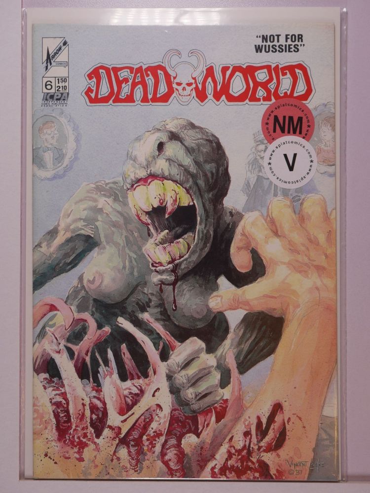 DEADWORLD (1986) Volume 1: # 0006 NM NOT FOR WUSSIES VARIANT