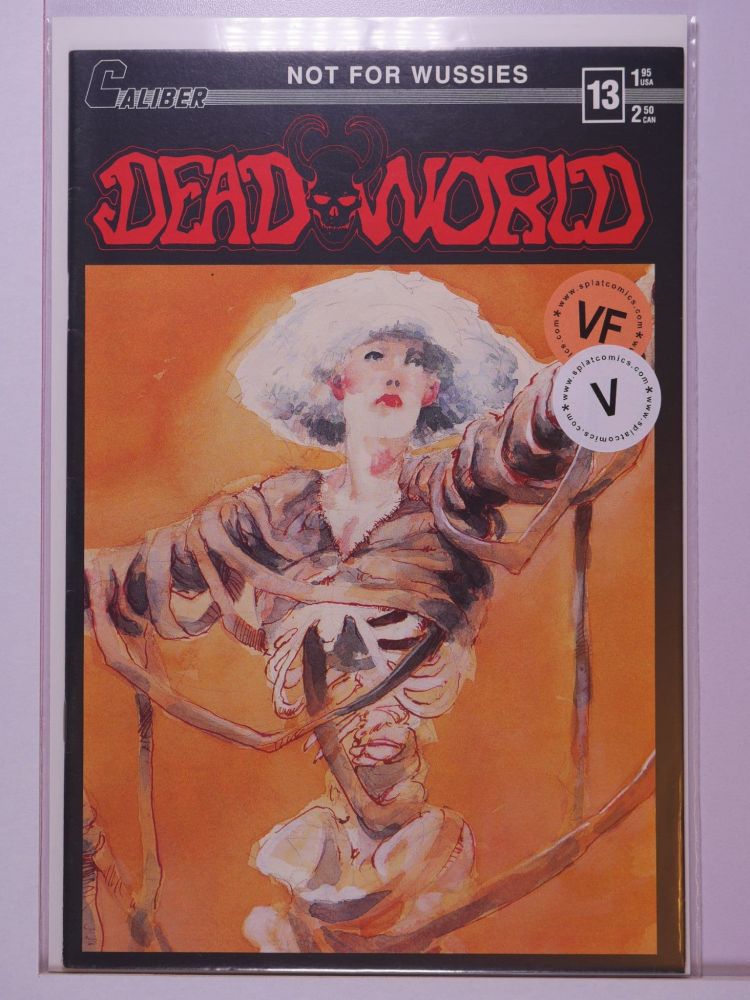 DEADWORLD (1986) Volume 1: # 0013 VF NOT FOR WUSSIES VARIANT