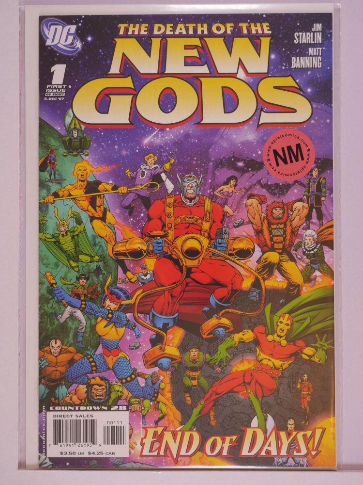 DEATH OF THE NEW GODS (2007) Volume 1: # 0001 NM