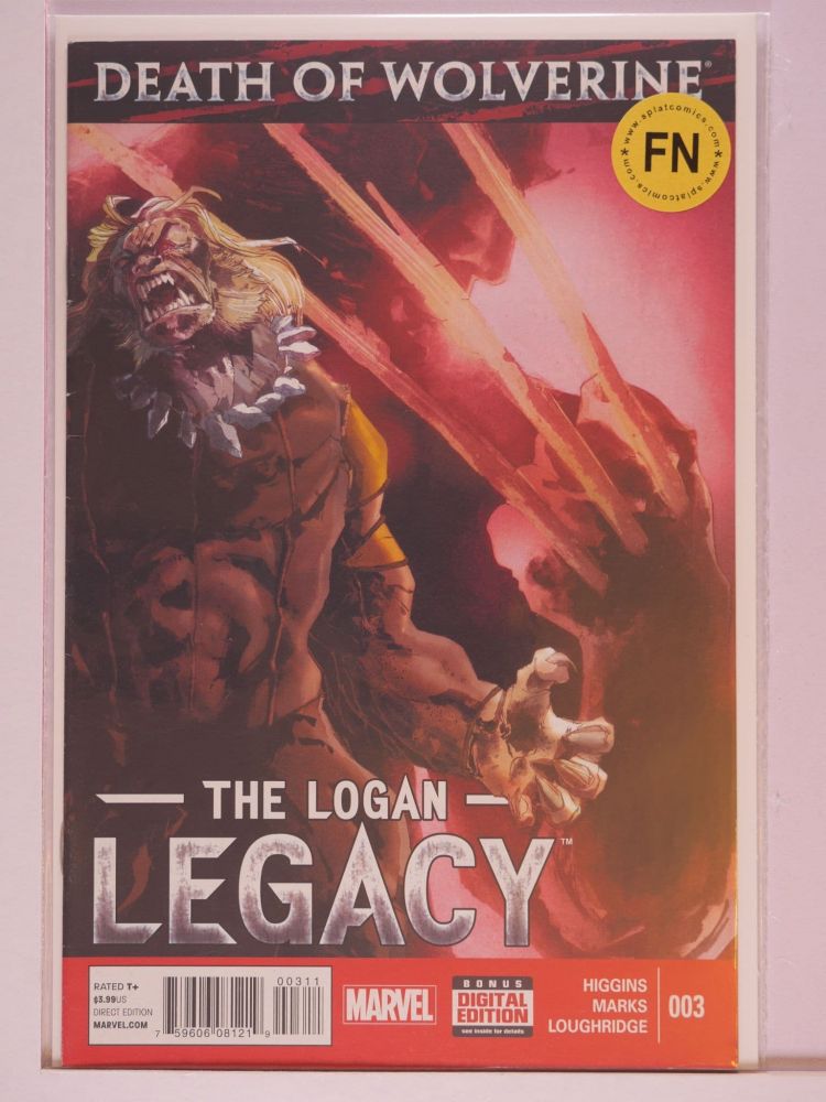 DEATH OF WOLVERINE THE LOGAN LEGACY (2014) Volume 1: # 0003 FN
