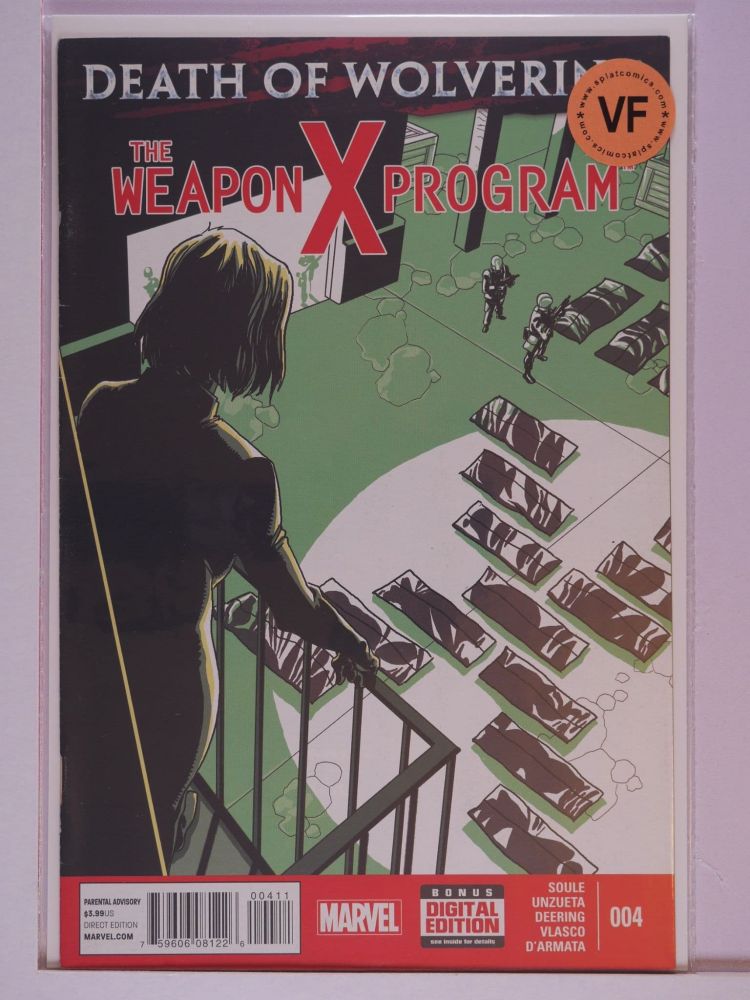 DEATH OF WOLVERINE THE WEAPON X PROGRAM (2015) Volume 1: # 0004 VF