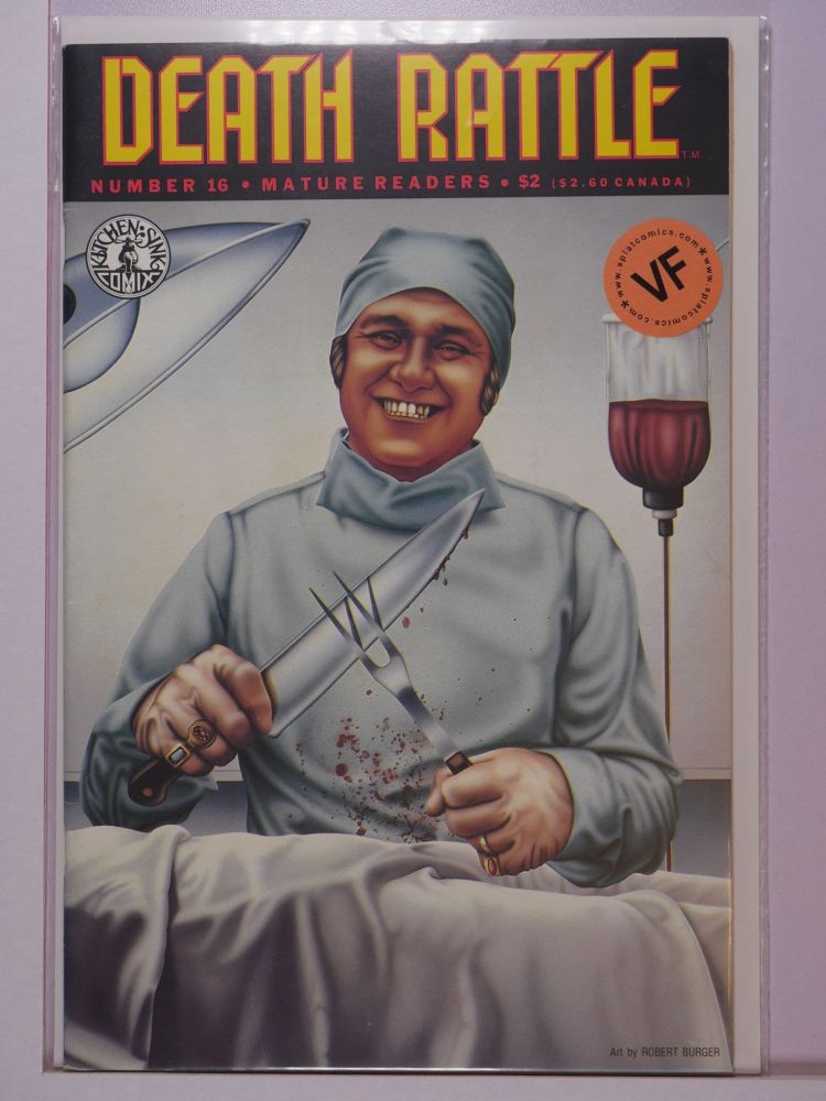 DEATH RATTLE (1985) Volume 2: # 0016 VF
