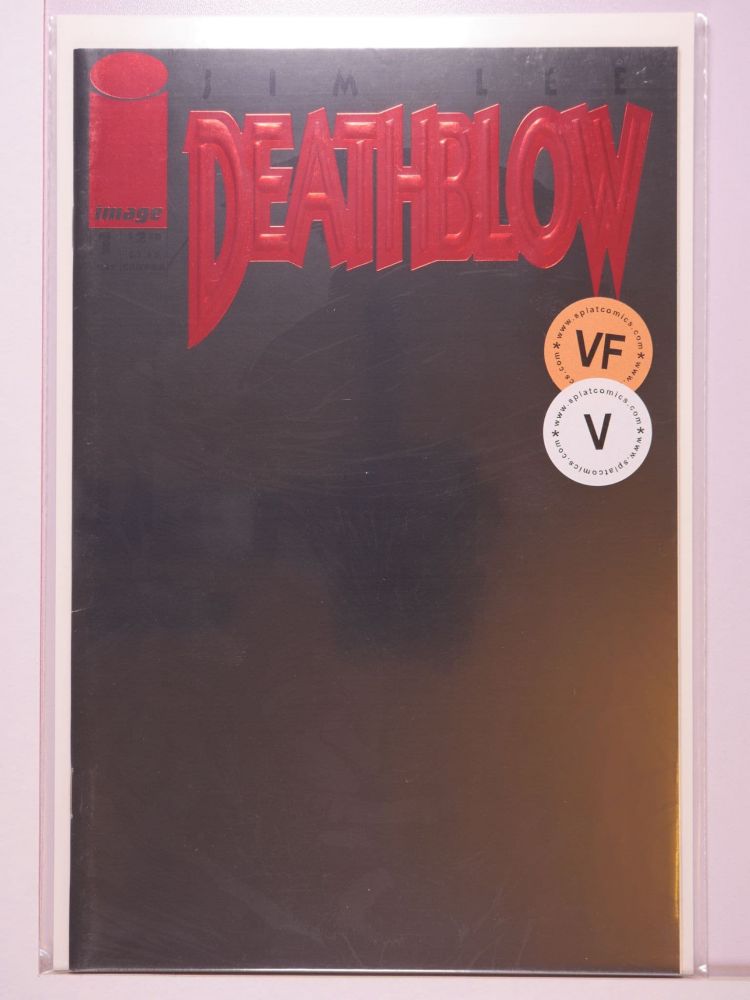 DEATHBLOW (1993) Volume 1: # 0001 VF BLACK VARNISH COVER VARIANT