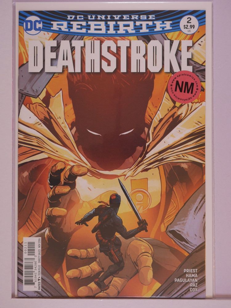 DEATHSTROKE (2016) Volume 3: # 0002 NM