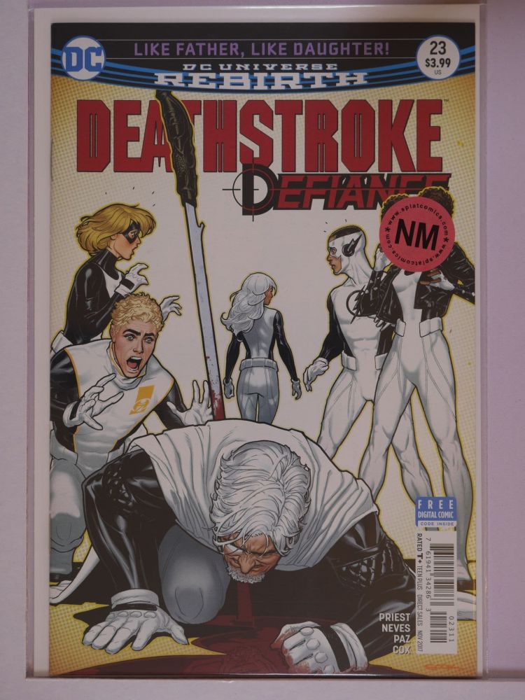 DEATHSTROKE (2016) Volume 3: # 0023 NM