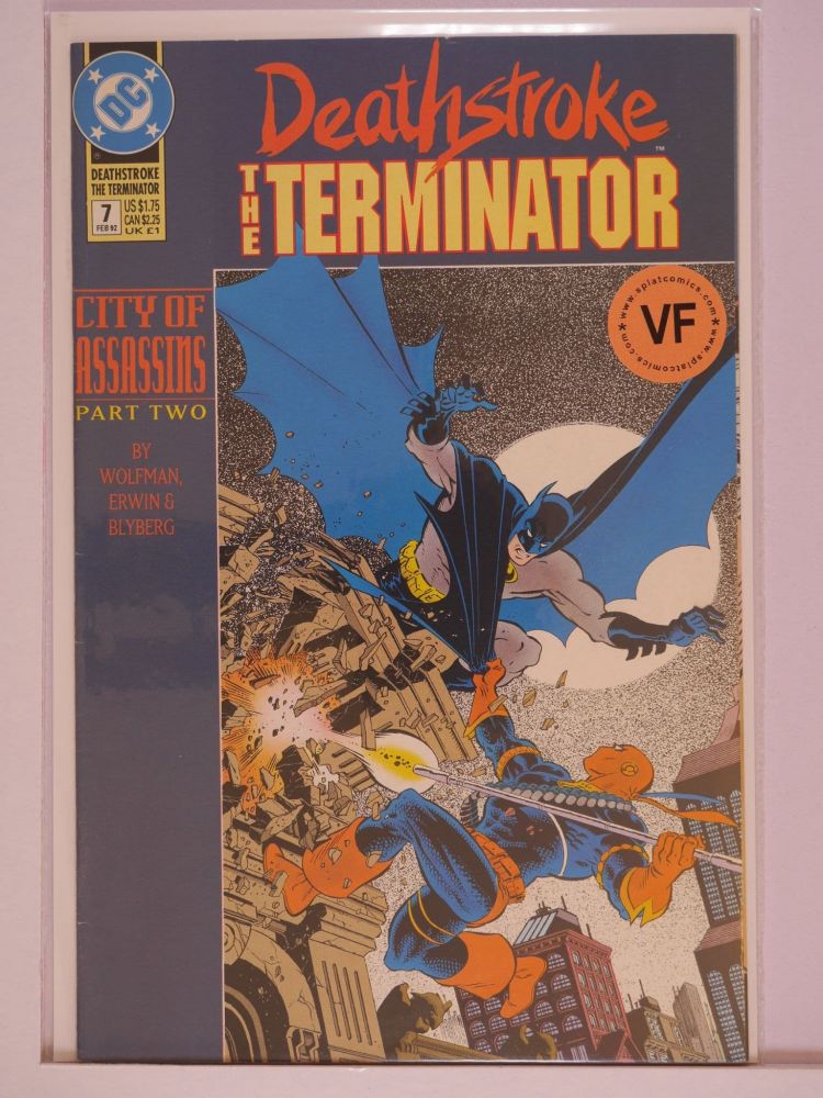DEATHSTROKE THE TERMINATOR (1991) Volume 1: # 0007 VF