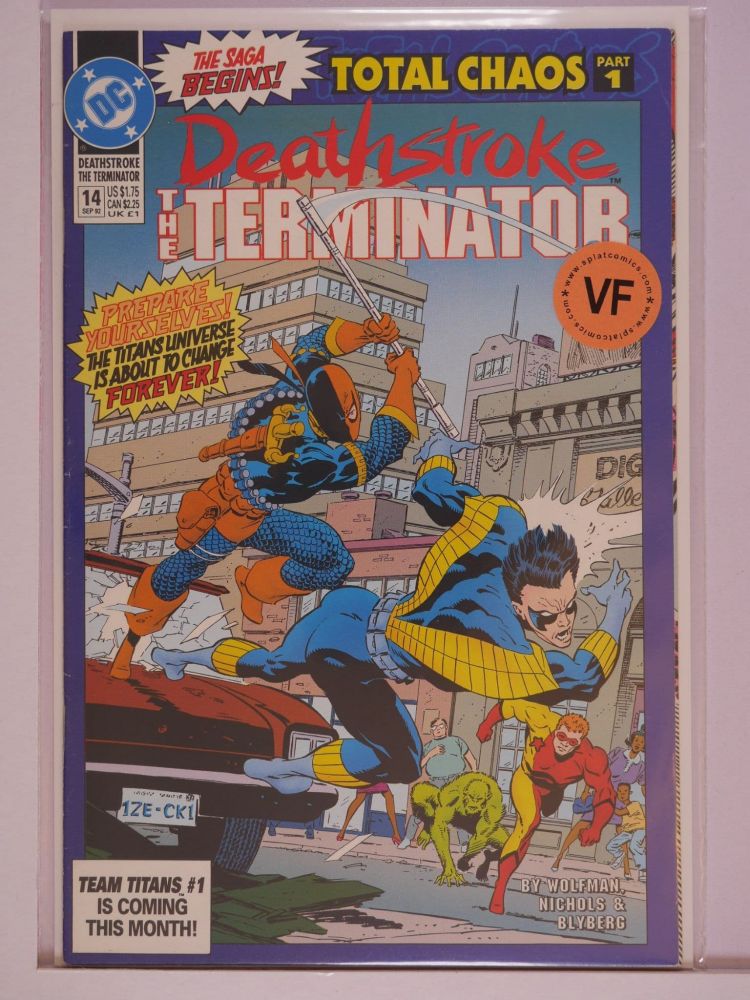 DEATHSTROKE THE TERMINATOR (1991) Volume 1: # 0014 VF