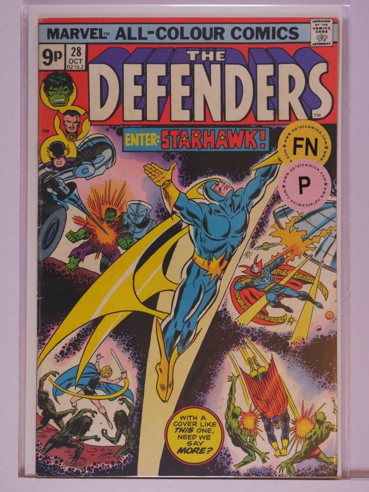 DEFENDERS (1972) Volume 1: # 0028 FN PENCE