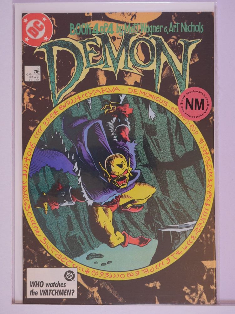 DEMON LIMITED SERIES (1987) Volume 1: # 0002 NM