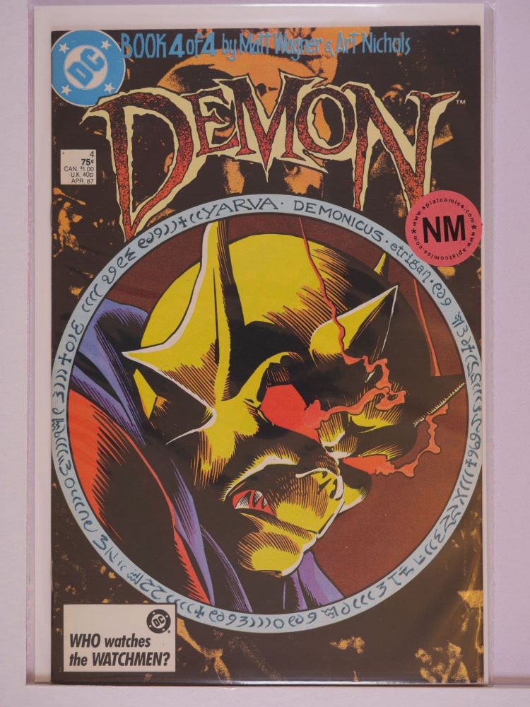 DEMON LIMITED SERIES (1987) Volume 1: # 0004 NM