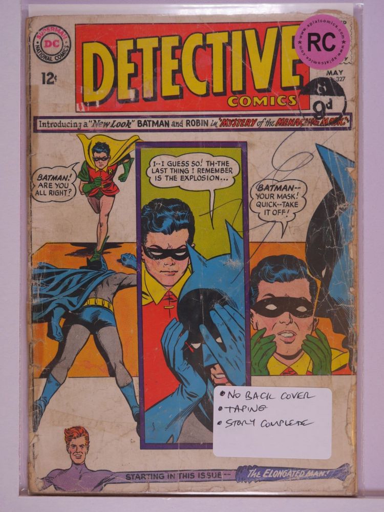 DETECTIVE COMICS (1937) Volume 1: # 0327 RC