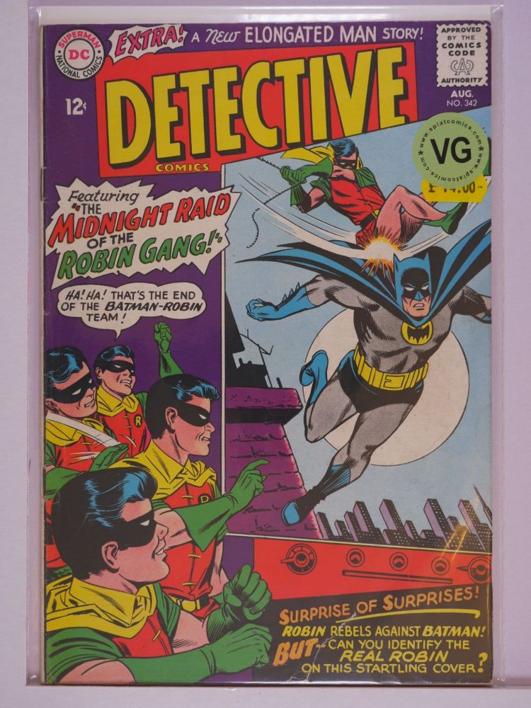 DETECTIVE COMICS (1937) Volume 1: # 0342 VG