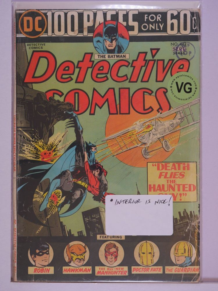 DETECTIVE COMICS (1937) Volume 1: # 0442 VG