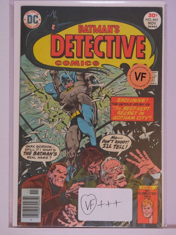 DETECTIVE COMICS (1937) Volume 1: # 0465 VF