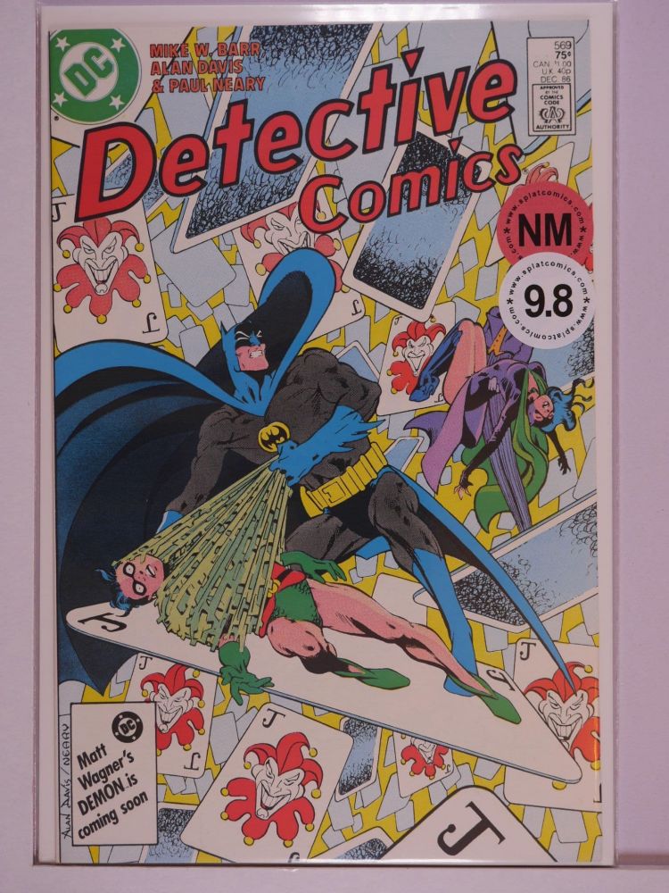 DETECTIVE COMICS (1937) Volume 1: # 0569 NM 9.8 VARIANT