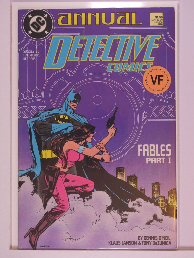 DETECTIVE COMICS ANNUAL (1988) Volume 1: # 0001 VF