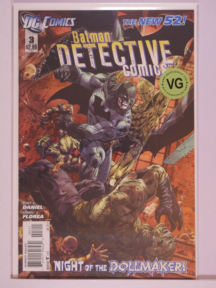 DETECTIVE COMICS NEW 52 (2011) Volume 1: # 0003 VG