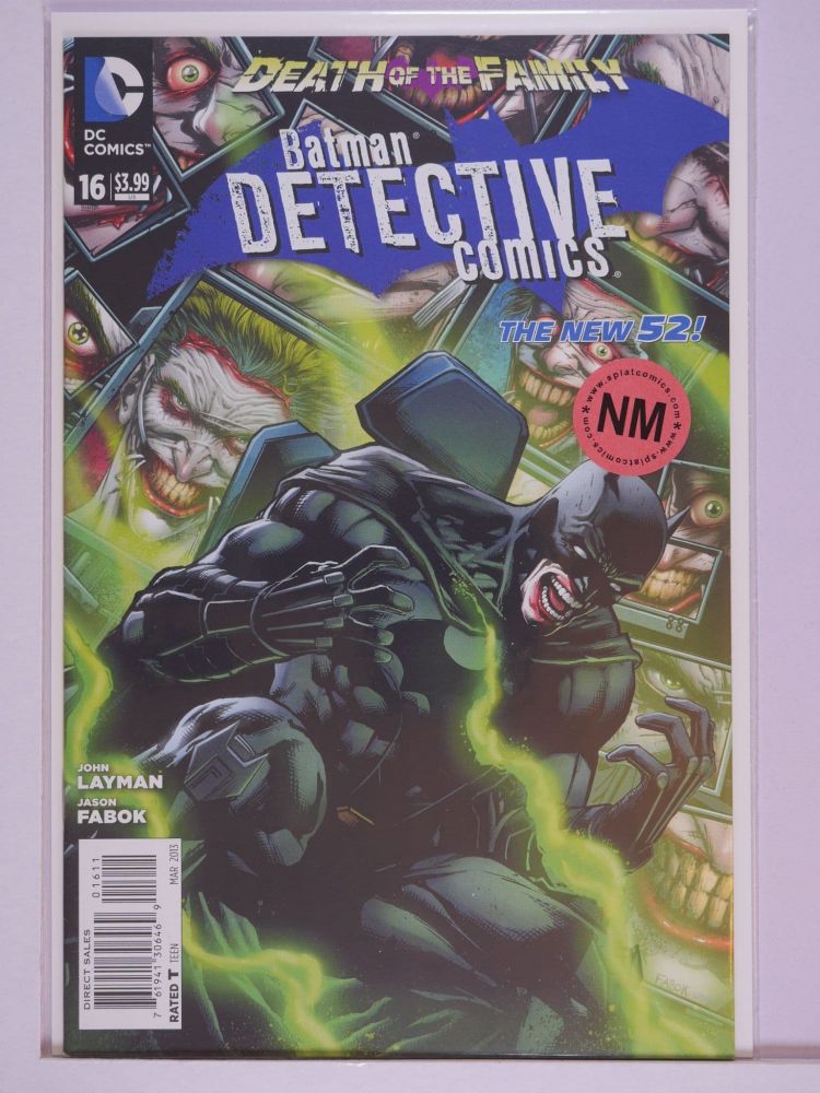 DETECTIVE COMICS NEW 52 (2011) Volume 1: # 0016 NM